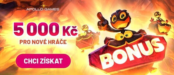 Vkladový bonus Apollo Games casino