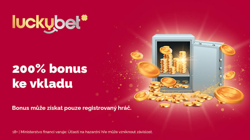 LuckyBet bonus za registraci