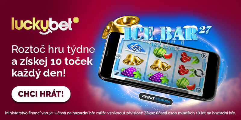 Týden plný bonusů v casinu LuckyBet