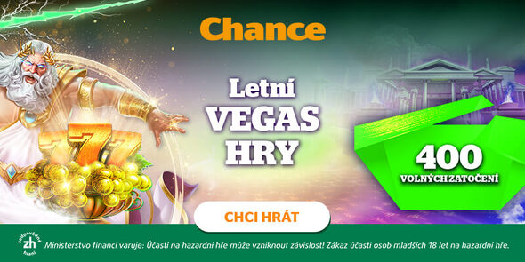 Letní Vegas hry s bonusem každý den u Chance