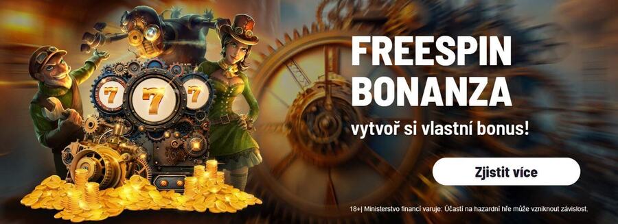 Apollo Games Casino akce Bonanza - vytvoř si bonus