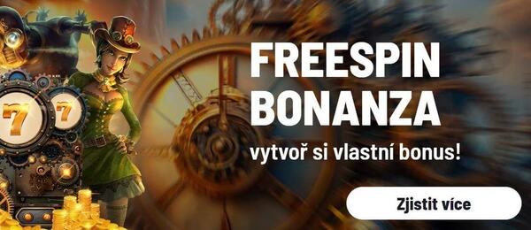 Apollo Games Casino akce Bonanza - vytvoř si bonus