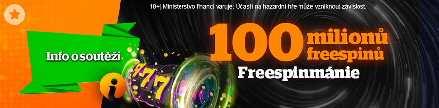 Chance Vegas rozdává 100 milionů free spinů